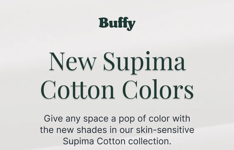 New Supima Cotton Colors