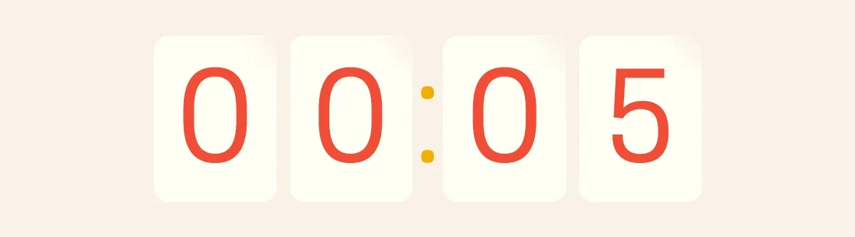 Time's running out
