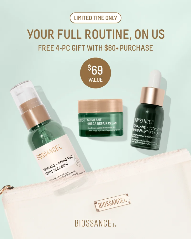 FREE 4-PC Gift on $60+