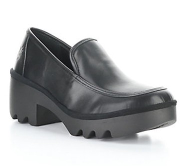Fly London Burn Platform Leather Loafer