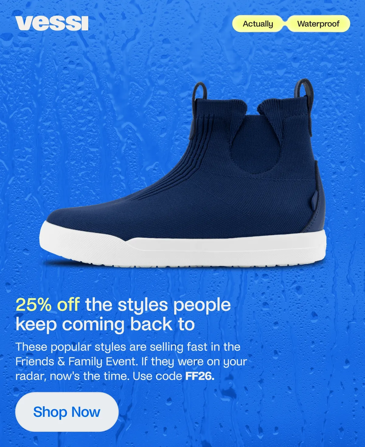 25% Off Family and Friends