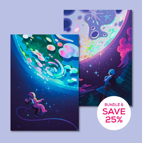Lunar Longing Poster Bundle