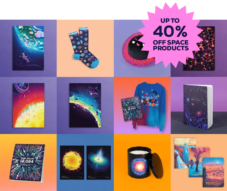 Up to 40% Off Space Products - Cosmic Monday - Galactic Deals