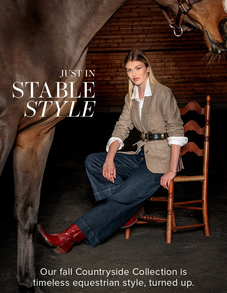 JUST IN STABLE STYLE