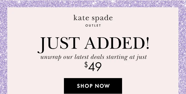 JUST ADDED!
