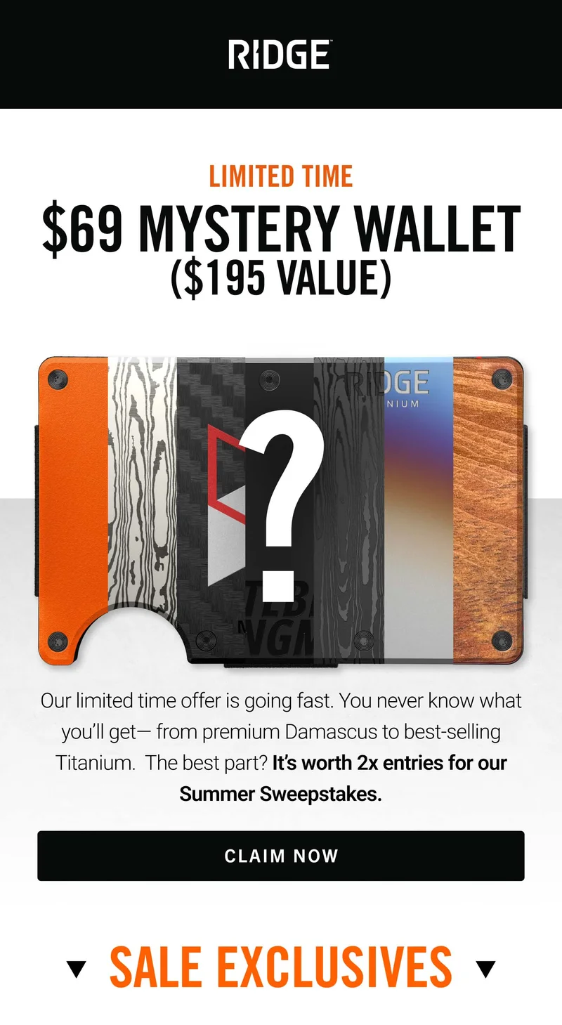 $69 Mystery Wallet