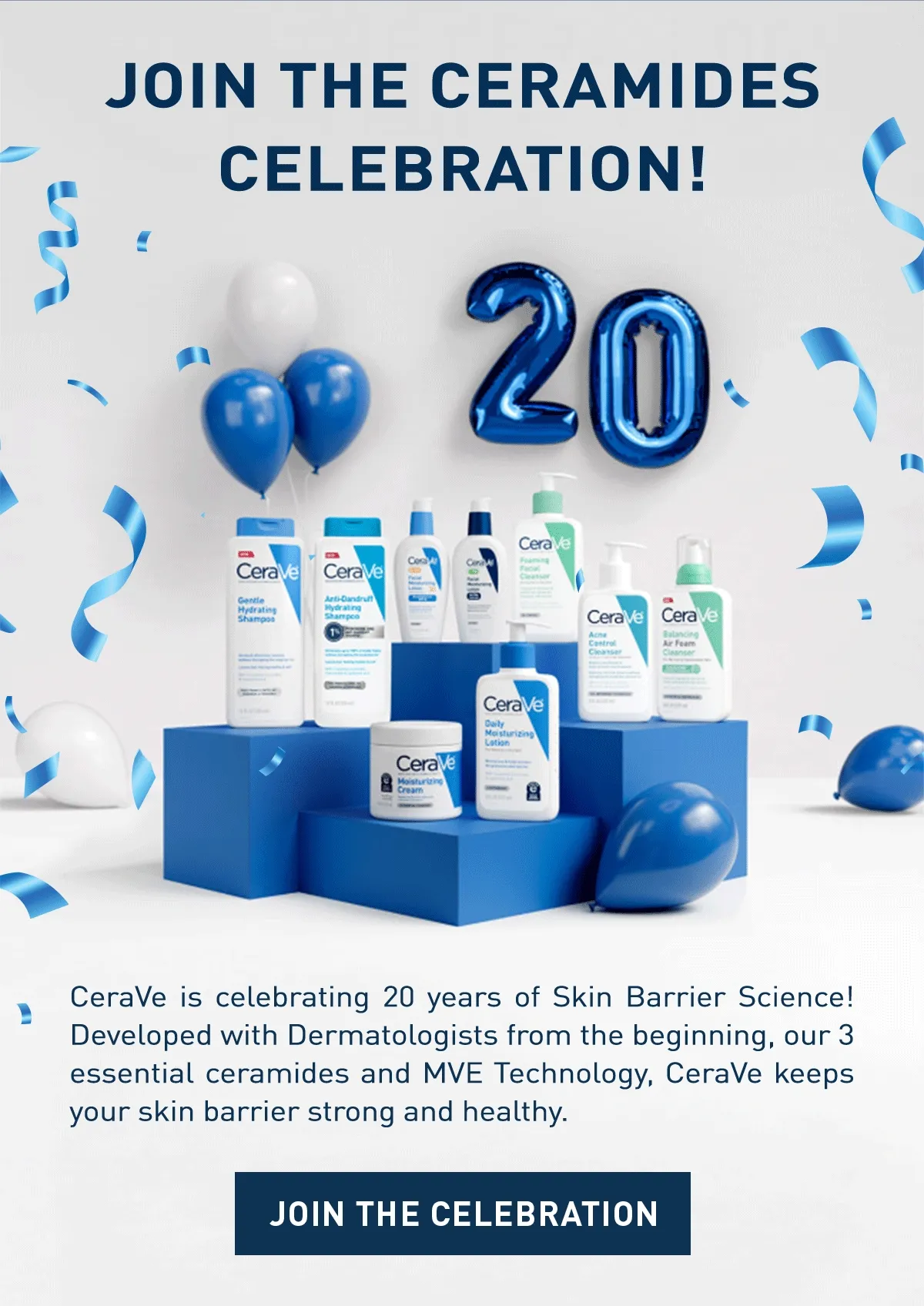 JOIN THE CERAMIDES CELEBRATIONS!