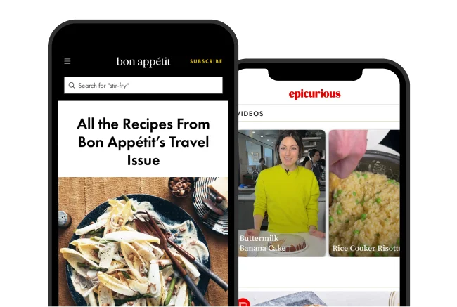 Bon Appétit & Epicurious