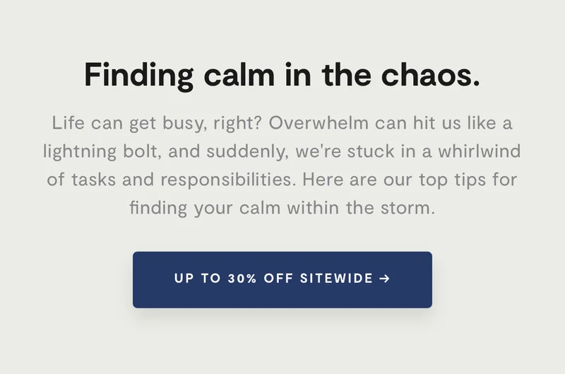 Get 20-30% off sitewide