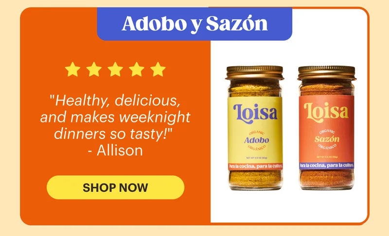 Adobo y Sazón "Healthy, delicious, and makes weeknight dinners so tasty!" - Allison ⭐⭐⭐⭐⭐ SHOP NOW