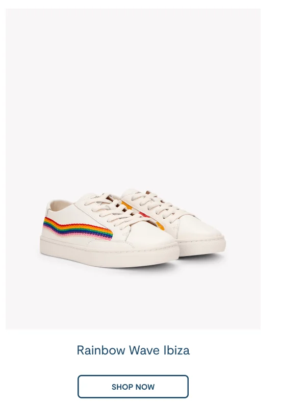 The Original Ibiza Oasis White / Rainbow Wave