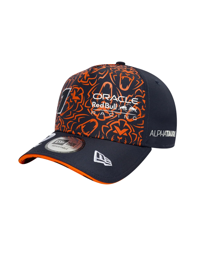 Oracle Red Bull Racing New Era Max Verstappen Orange Lion Hat 2025