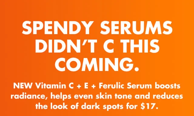Spendy serums didn't see this coming