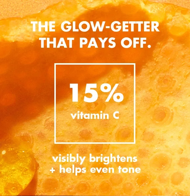 15%vitamin C, 1% vitamin E and 0.5% ferulic acid