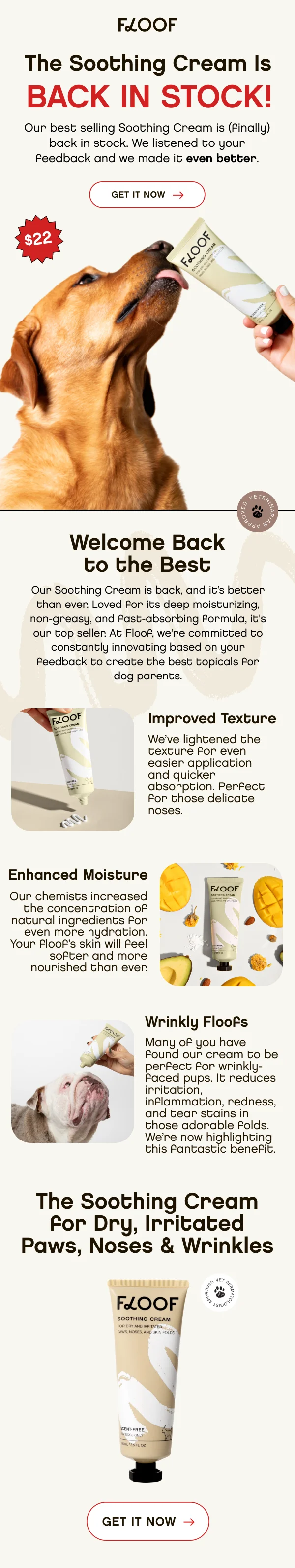 Floof Soothing Cream