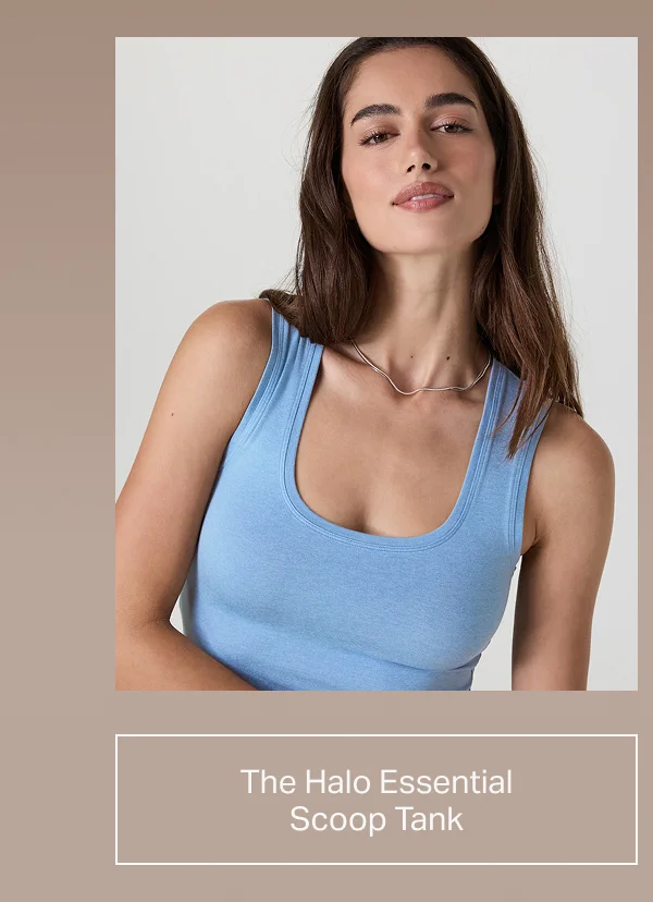The Halo Essential Scoop Tank