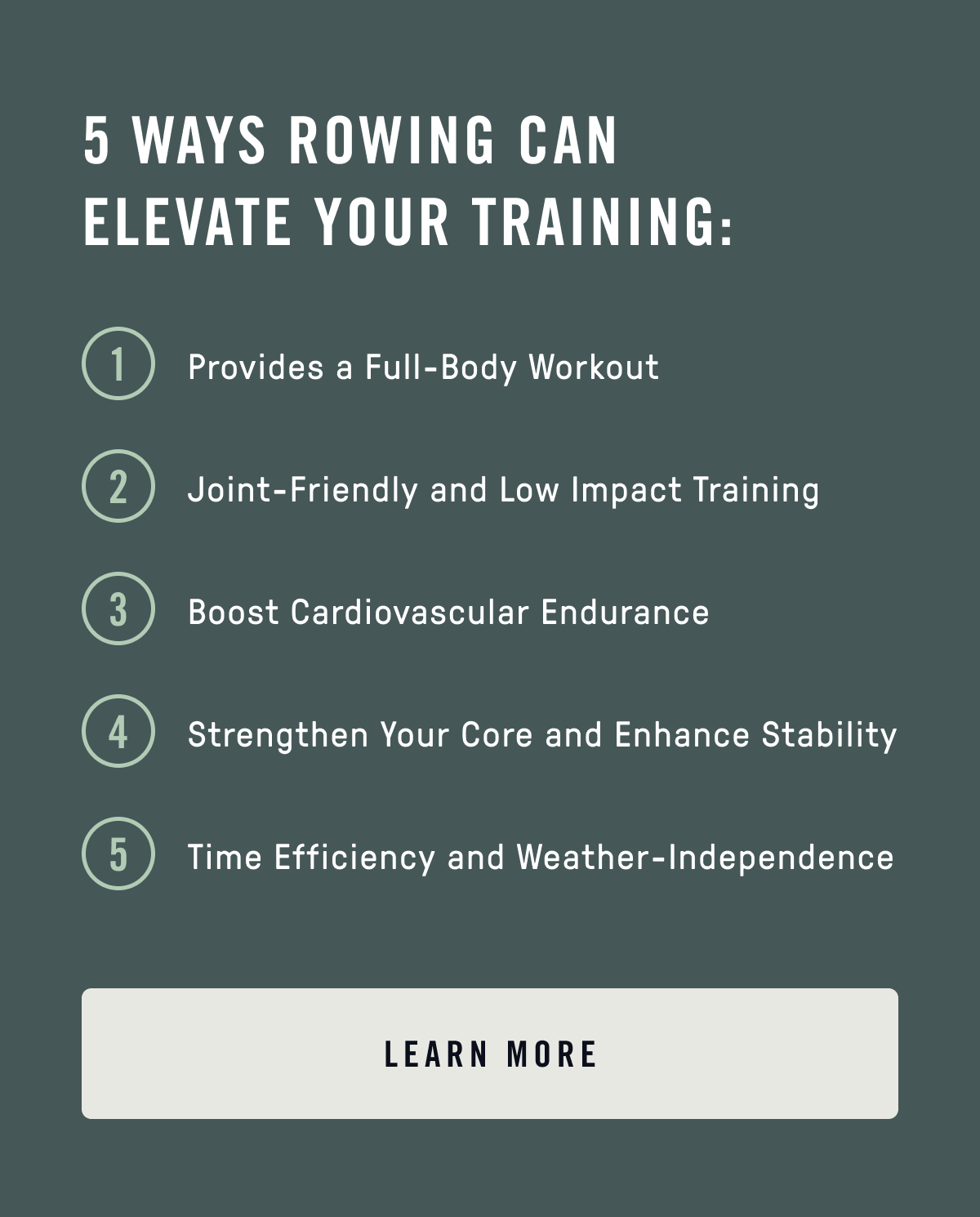 Elevate your training
