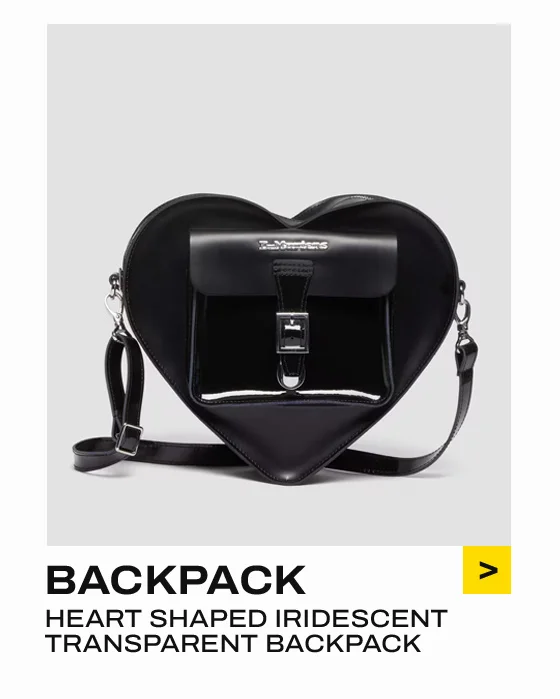 HEART SHAPED LEATHER BACKPACK