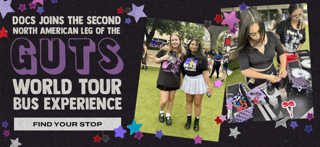 Find your stop on the Guts Tour