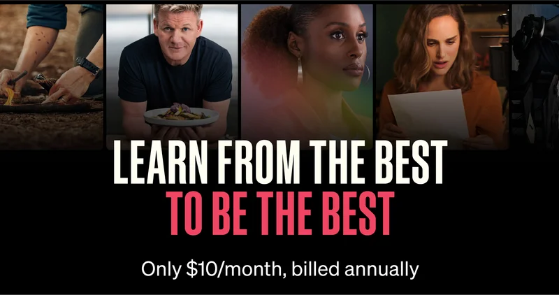 Learn from the best to be the Best - Only $10/month, billed annually