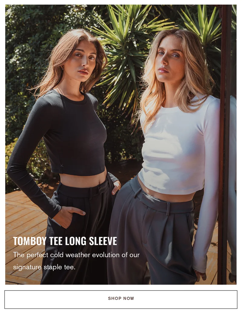 Tomboy Tee Long Sleeve