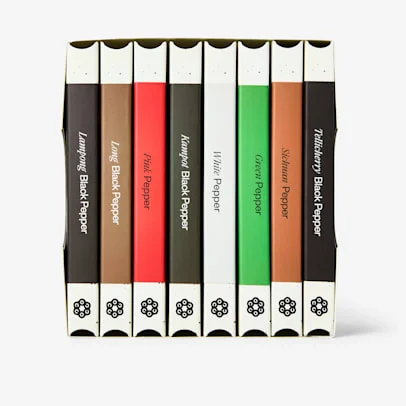 The Pepper Sampler Spice Library