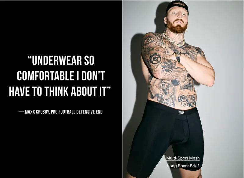 Multi-Sport Mesh Long Boxer Brief