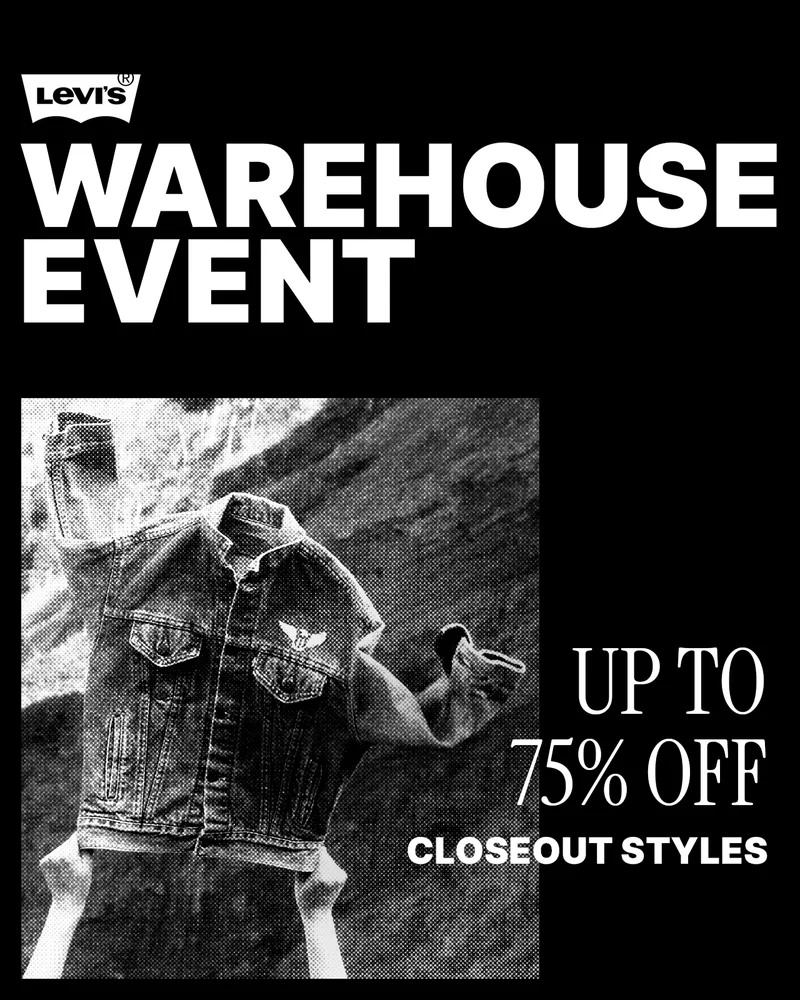 UP TO 75% OFF CLOSEOUT STYLES