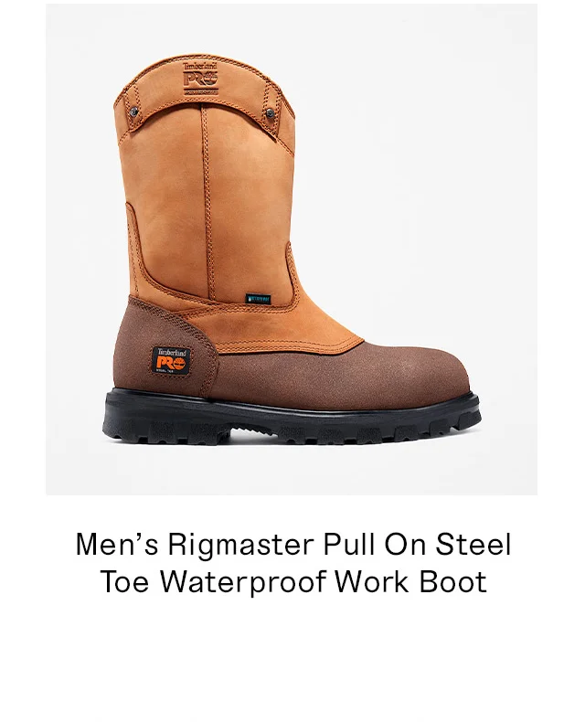 Men's Rigmaster Pull On Steel Toe Waterproof Work Boot