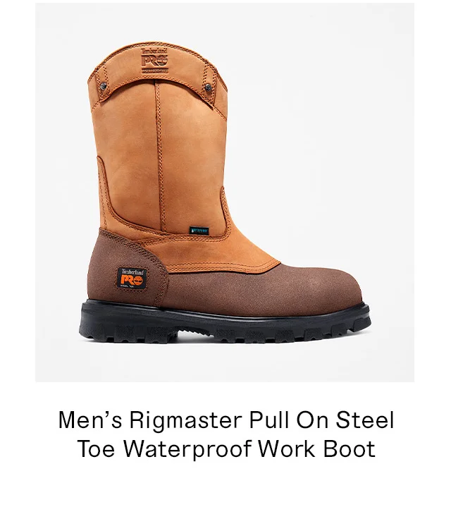 Men's Rigmaster Pull On Steel Toe Waterproof Work Boot