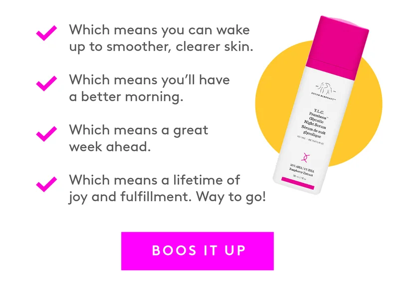 Smoother, clearer skin with T.L.C. Framboos