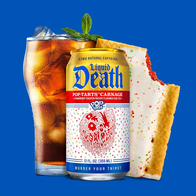 Liquid Death Pop Tarts