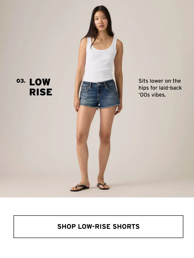 SHOP LOW-RISE SHORTS