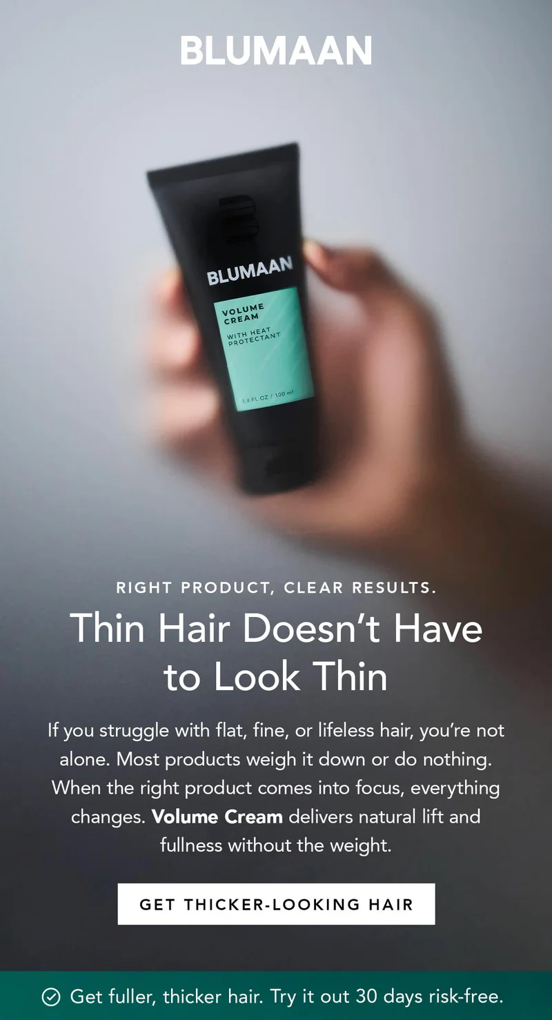 Thin Hair Doesn't Have to Look Thin