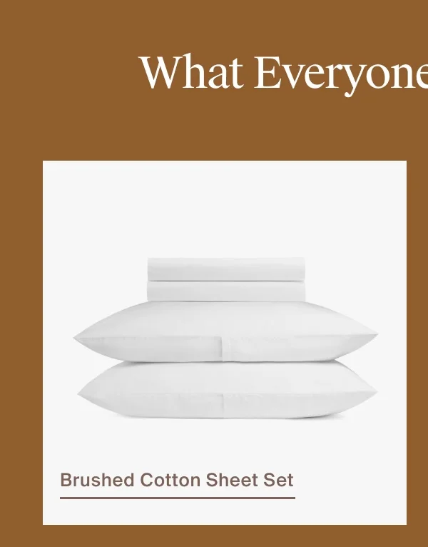 Brushed Cotton Sheet Set