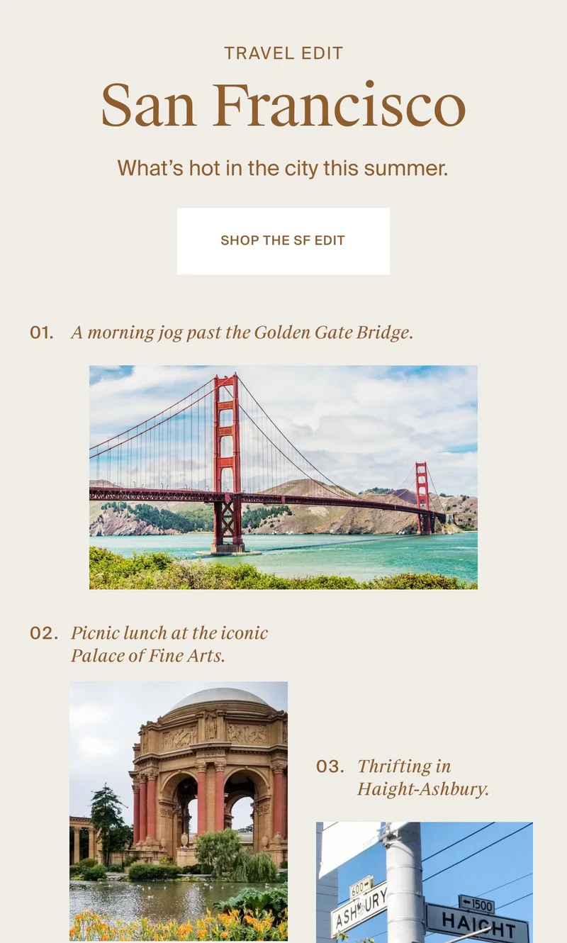 Shop the SF Edit