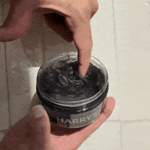 black frost gel texture