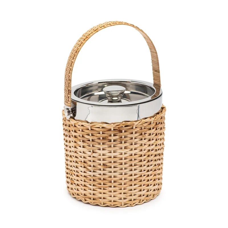 Image of Rattan Ice Bucket