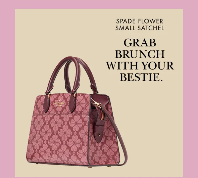 SPADE FLOWER SMALL SATCHEL