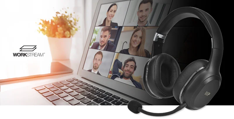 Bluetooth® 5.0 + USB Transmitter Wireless Web Meeting Headset