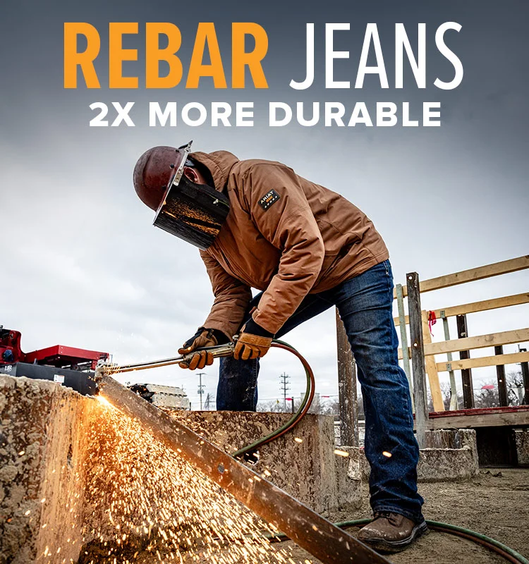 REBAR JEANS 2X MORE DURABLE