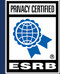 ESRB privacy certified