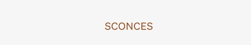 Shop Sconces