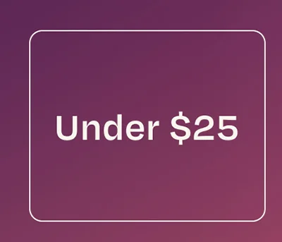 Under $25