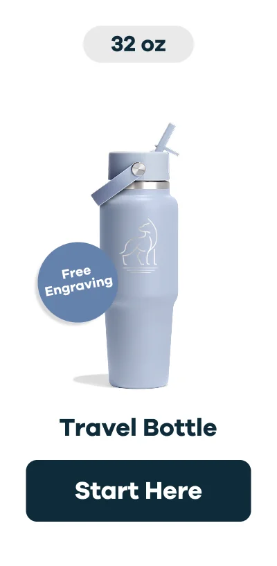 32 oz Travel Bottle Free Engraving | Start Here