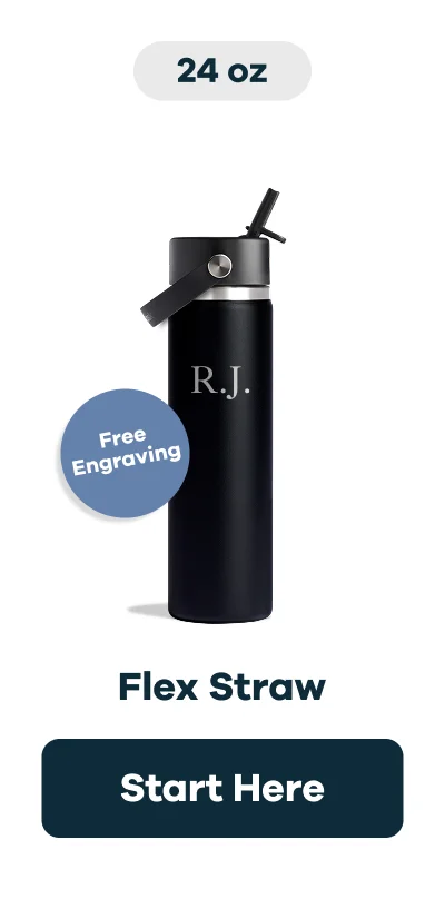 24 oz Flex Straw Free Engraving | Start Here