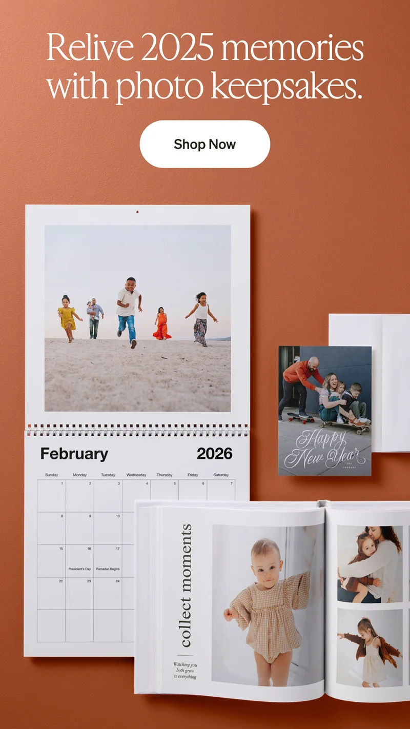 Relive 2025 Memories with Photo Keepsakes