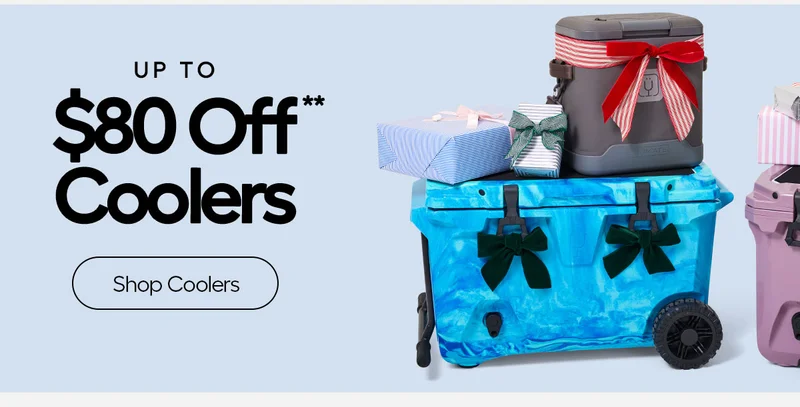 Up To $80 Off** Coolers - Shop Coolers