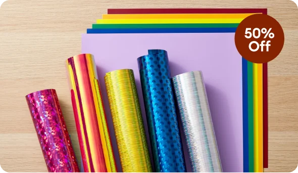 50% off materials!