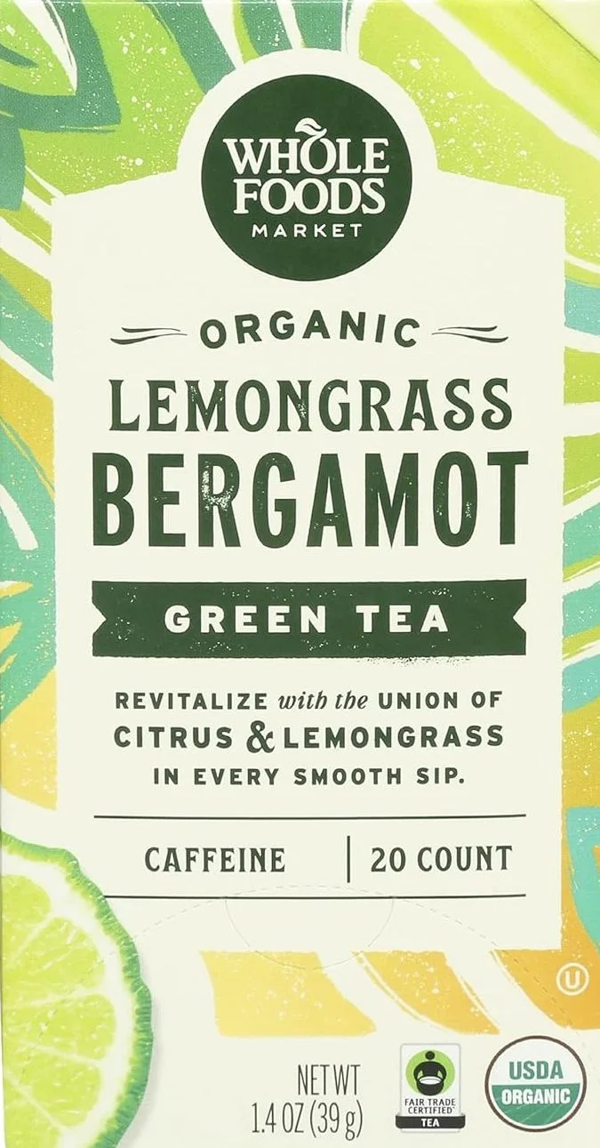 Image of Whole Foods Market Organic Lemongrass Bergamot Green Tea